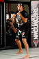 TORRANCE, CA - FEBRUARY 20:  Urijah Faber conducts an open training session for fans and media at the UFC Gym on February 20, 2013 in Torrance, California.  (Photo by Josh Hedges/Zuffa LLC/Zuffa LLC via Getty Images)