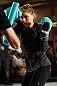 TORRANCE, CA - FEBRUARY 20:  Ronda Rousey conducts an open training session for fans and media at the UFC Gym on February 20, 2013 in Torrance, California.  (Photo by Josh Hedges/Zuffa LLC/Zuffa LLC via Getty Images)