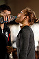 TORRANCE, CA - FEBRUARY 20:  Ronda Rousey conducts an open training session for fans and media at the UFC Gym on February 20, 2013 in Torrance, California.  (Photo by Josh Hedges/Zuffa LLC/Zuffa LLC via Getty Images)