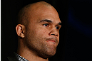 ANAHEIM, CA - FEBRUARY 21:  Robbie Lawler interacts with media during a UFC pre-fight press conference at Honda Center on February 21, 2013 in Anaheim, California.  (Photo by Josh Hedges/Zuffa LLC/Zuffa LLC via Getty Images)