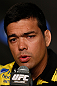 ANAHEIM, CA - FEBRUARY 21:  Lyoto Machida interacts with media during a UFC pre-fight press conference at Honda Center on February 21, 2013 in Anaheim, California.  (Photo by Josh Hedges/Zuffa LLC/Zuffa LLC via Getty Images)