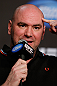 ANAHEIM, CA - FEBRUARY 21:  UFC President Dana White during a UFC pre-fight press conference at Honda Center on February 21, 2013 in Anaheim, California.  (Photo by Josh Hedges/Zuffa LLC/Zuffa LLC via Getty Images)