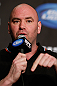 ANAHEIM, CA - FEBRUARY 21:  UFC President Dana White during a UFC pre-fight press conference at Honda Center on February 21, 2013 in Anaheim, California.  (Photo by Josh Hedges/Zuffa LLC/Zuffa LLC via Getty Images)