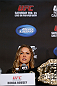 ANAHEIM, CA - FEBRUARY 21:  Ronda Rousey interacts with media during a UFC pre-fight press conference at Honda Center on February 21, 2013 in Anaheim, California.  (Photo by Josh Hedges/Zuffa LLC/Zuffa LLC via Getty Images)