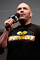 ANAHEIM, CA - FEBRUARY 22:  UFC President Dana White interacts with fans during a Q&A session before the UFC 157 weigh-in at Honda Center on February 22, 2013 in Anaheim, California.  (Photo by Josh Hedges/Zuffa LLC/Zuffa LLC via Getty Images)
