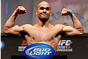 ANAHEIM, CA - FEBRUARY 22:  Robbie Lawler weighs in during the UFC 157 weigh-in at Honda Center on February 22, 2013 in Anaheim, California.  (Photo by Josh Hedges/Zuffa LLC/Zuffa LLC via Getty Images)