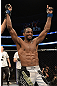 ANAHEIM, CA - FEBRUARY 23:  Neil Magny reacts to his victory over Jon Manley in their welterweight bout during UFC 157 at Honda Center on February 23, 2013 in Anaheim, California.  (Photo by Donald Miralle/Zuffa LLC/Zuffa LLC via Getty Images) *** Local Caption *** Jon Manley; Neil Magny