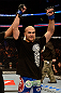ANAHEIM, CA - FEBRUARY 23:  Robbie Lawler is declared the winner over Josh Koscheck in their welterweight bout during UFC 157 at Honda Center on February 23, 2013 in Anaheim, California.  (Photo by Donald Miralle/Zuffa LLC/Zuffa LLC via Getty Images) *** Local Caption *** Josh Koscheck; Robbie Lawler