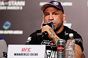 TOKYO, JAPAN - FEBRUARY 28: Wanderlei Silva interacts with media during a UFC press conference at the Hilton Sjinjuku Hotel on February 28, 2013 in Tokyo, Japan. (Photo by Josh Hedges/Zuffa LLC/Zuffa LLC via Getty Images)