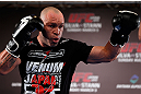 TOKYO, JAPAN - FEBRUARY 28: Wanderlei Silva holds an open training session for media at the Hilton Sjinjuku Hotel on February 28, 2013 in Tokyo, Japan. (Photo by Josh Hedges/Zuffa LLC/Zuffa LLC via Getty Images)