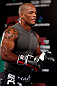 TOKYO, JAPAN - FEBRUARY 28: Hector Lombard holds an open training session for media at the Hilton Sjinjuku Hotel on February 28, 2013 in Tokyo, Japan. (Photo by Josh Hedges/Zuffa LLC/Zuffa LLC via Getty Images)