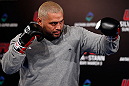 TOKYO, JAPAN - FEBRUARY 28: Mark Hunt holds an open training session for media at the Hilton Sjinjuku Hotel on February 28, 2013 in Tokyo, Japan. (Photo by Josh Hedges/Zuffa LLC/Zuffa LLC via Getty Images)
