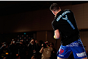 TOKYO, JAPAN - FEBRUARY 28: Brian Stann holds an open training session for media at the Hilton Sjinjuku Hotel on February 28, 2013 in Tokyo, Japan. (Photo by Josh Hedges/Zuffa LLC/Zuffa LLC via Getty Images)