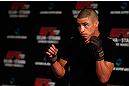 TOKYO, JAPAN - FEBRUARY 28: Diego Sanchez holds an open training session for media at the Hilton Sjinjuku Hotel on February 28, 2013 in Tokyo, Japan. (Photo by Josh Hedges/Zuffa LLC/Zuffa LLC via Getty Images)