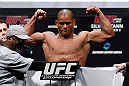 SAITAMA, JAPAN - MARCH 02: Hector Lombard weighs in during the UFC on FUEL TV weigh-in at Saitama Super Arena on March 2, 2013 in Saitama, Japan. (Photo by Josh Hedges/Zuffa LLC/Zuffa LLC via Getty Images)