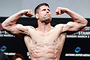 SAITAMA, JAPAN - MARCH 02: Brian Stann weighs in during the UFC on FUEL TV weigh-in at Saitama Super Arena on March 2, 2013 in Saitama, Japan. (Photo by Josh Hedges/Zuffa LLC/Zuffa LLC via Getty Images)