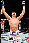 SAITAMA, JAPAN - MARCH 03:  Hyun Gyu Lim reacts after knocking out Marcelo Guimaraes in their welterweight fight during the UFC on FUEL TV event at Saitama Super Arena on March 3, 2013 in Saitama, Japan.  (Photo by Josh Hedges/Zuffa LLC/Zuffa LLC via Getty Images)