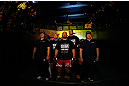 SAITAMA, JAPAN - MARCH 03:  Mark Hunt enters the arena before his heavyweight fight against Stefan Struve during the UFC on FUEL TV event at Saitama Super Arena on March 3, 2013 in Saitama, Japan.  (Photo by Josh Hedges/Zuffa LLC/Zuffa LLC via Getty Images)