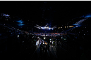 SAITAMA, JAPAN - MARCH 03:  A general view of the arena as Wanderlei Silva enters before his fight against Brian Stann during the UFC on FUEL TV event at Saitama Super Arena on March 3, 2013 in Saitama, Japan.  (Photo by Josh Hedges/Zuffa LLC/Zuffa LLC via Getty Images)