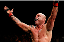 SAITAMA, JAPAN - MARCH 03:  Wanderlei Silva reacts after knocking out Brian Stann in their light heavyweight fight during the UFC on FUEL TV event at Saitama Super Arena on March 3, 2013 in Saitama, Japan.  (Photo by Josh Hedges/Zuffa LLC/Zuffa LLC via Getty Images)