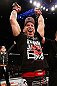 SAITAMA, JAPAN - MARCH 03:  Wanderlei Silva reacts after knocking out Brian Stann in their light heavyweight fight during the UFC on FUEL TV event at Saitama Super Arena on March 3, 2013 in Saitama, Japan.  (Photo by Josh Hedges/Zuffa LLC/Zuffa LLC via Getty Images)