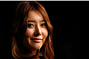 SAITAMA, JAPAN - MARCH 03:  UFC Octagon Girl Su-Jung Lee poses for a photo during the UFC on FUEL TV event at Saitama Super Arena on March 3, 2013 in Saitama, Japan.  (Photo by Josh Hedges/Zuffa LLC/Zuffa LLC via Getty Images)