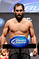 MONTREAL, QC - MARCH 15: Johny Hendricks weighs in during the UFC 158 weigh-in at Bell Centre on March 15, 2013 in Montreal, Quebec, Canada.  (Photo by Josh Hedges/Zuffa LLC/Zuffa LLC via Getty Images)