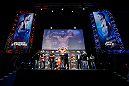 MONTREAL, QC - MARCH 15:  Johny Hendricks weighs in during the UFC 158 weigh-in at Bell Centre on March 15, 2013 in Montreal, Quebec, Canada.  (Photo by Josh Hedges/Zuffa LLC/Zuffa LLC via Getty Images)