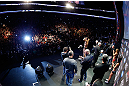 MONTREAL, QC - MARCH 15:  Nick Diaz weighs in during the UFC 158 weigh-in at Bell Centre on March 15, 2013 in Montreal, Quebec, Canada.  (Photo by Josh Hedges/Zuffa LLC/Zuffa LLC via Getty Images)