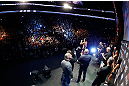 MONTREAL, QC - MARCH 15:  Nick Diaz weighs in during the UFC 158 weigh-in at Bell Centre on March 15, 2013 in Montreal, Quebec, Canada.  (Photo by Josh Hedges/Zuffa LLC/Zuffa LLC via Getty Images)