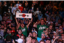 MONTREAL, QC - MARCH 16:  A general view of fans in attendance during the UFC 158 event at Bell Centre on March 16, 2013 in Montreal, Quebec, Canada.  (Photo by Jonathan Ferrey/Zuffa LLC/Zuffa LLC via Getty Images)