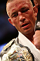 MONTREAL, QC - MARCH 16:  Georges St-Pierre reacts after his victory over Nick Diaz in their welterweight championship bout during the UFC 158 event at Bell Centre on March 16, 2013 in Montreal, Quebec, Canada.  (Photo by Jonathan Ferrey/Zuffa LLC/Zuffa LLC via Getty Images)