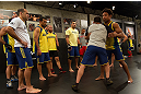 S&Atilde;O PAULO, BRASIL - 25/1/2013: Uma vis&atilde;o geral do Time Werdum treinando para o UFC para o The Ultimate Fighter Brasil 2. (Foto de Luiz Pires Dias/Zuffa LLC/Zuffa LLC via Getty Images)