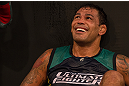 S&Atilde;O PAULO, BRASIL - 25/1/2013: Minotauro Nogueira durante um "break" nos treinos do Time Nogueira para o The Ultimate Fighter Brasil 2. (Foto de Luiz Pires Dias/Zuffa LLC/Zuffa LLC via Getty Images)