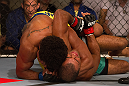 S&Atilde;O PAULO, BRASIL - 25/1/2013: Tiago Alves (Time Werdum) x Cleiton "Foguete" Duarte (Time Nogueira). (Foto de Luiz Pires Dias/Zuffa LLC/Zuffa LLC via Getty Images)