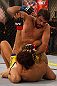 S&Atilde;O PAULO, BRASIL - 25/1/2013: Yan Cabral (Time Werdum) x David Vieira (Time Nogueira) na segunda luta na casa do The Ultimate Fighter Brasil 2. (Foto de Luiz Pires Dias/Zuffa LLC/Zuffa LLC via Getty Images)