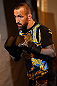 STOCKHOLM, SWEDEN - APRIL 03:  Reza Madadi of Sweden conducts an open training session at the Grand Hotel on April 3, 2013 in Stockholm, Sweden.  (Photo by Josh Hedges/Zuffa LLC/Zuffa LLC via Getty Images)