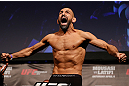STOCKHOLM, SWEDEN - APRIL 05:  Reza Madadi weighs in during the UFC weigh-in at the Ericsson Globe Arena on April 5, 2013 in Stockholm, Sweden.  (Photo by Josh Hedges/Zuffa LLC/Zuffa LLC via Getty Images)