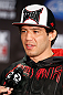 SAN JOSE, CA - APRIL 18:  Gilbert Melendez conducts interviews during media day ahead of the UFC on FOX event at HP Pavilion on April 18, 2013 in San Jose, California.  (Photo by Josh Hedges/Zuffa LLC/Zuffa LLC via Getty Images)