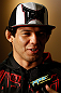 SAN JOSE, CA - APRIL 18:  Gilbert Melendez conducts interviews during media day ahead of the UFC on FOX event at HP Pavilion on April 18, 2013 in San Jose, California.  (Photo by Josh Hedges/Zuffa LLC/Zuffa LLC via Getty Images)