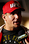 SAN JOSE, CA - APRIL 18:   Frank Mir conducts interviews during media day ahead of the UFC on FOX event at HP Pavilion on April 18, 2013 in San Jose, California.  (Photo by Josh Hedges/Zuffa LLC/Zuffa LLC via Getty Images)