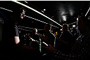 NEW YORK, NY - APRIL 25:   Chael Sonnen interacts with media during UFC 159 media day at The Theater at Madison Square Garden on April 25, 2013 in New York City.  (Photo by Josh Hedges/Zuffa LLC/Zuffa LLC via Getty Images)