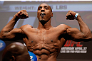 NEWARK, NJ - APRIL 26:   Phil Davis weighs in during the UFC 159 weigh-in event at the Prudential Center on April 26, 2013 in Newark, New Jersey.  (Photo by Josh Hedges/Zuffa LLC/Zuffa LLC via Getty Images)