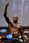 NEWARK, NJ - APRIL 26:   Cheick Kongo weighs in during the UFC 159 weigh-in event at the Prudential Center on April 26, 2013 in Newark, New Jersey.  (Photo by Josh Hedges/Zuffa LLC/Zuffa LLC via Getty Images)