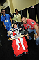LAS VEGAS, NV - JULY 06:  Carlos Condit poses with fans at the UFC Fan Expo on July 6, 2012 in Las Vegas, Nevada. (Photo by Al Powers /Zuffa LLC/Zuffa LLC via Getty Images) *** Local Caption *** Carlos Condit