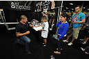 LAS VEGAS, NV - JULY 7:  Brendan Schaub signs autographs for fans during the UFC Fan Expo at the Mandalay Bay Convention Center on July 7, 2012 in Las Vegas, Nevada.  (Photo by Al Powers/Zuffa LLC/Zuffa LLC via Getty Images)  *** Local Caption ***