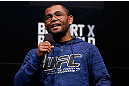 JARAGUA DO SUL, BRAZIL - MAY 17: Hugo Viana interacts with fans during a Q&A session before the UFC on FX weigh-in on May 17, 2013 at the Arena Jaragua in Jaragua do Sul, Santa Catarina, Brazil. (Photo by Josh Hedges/Zuffa LLC/Zuffa LLC via Getty Images)