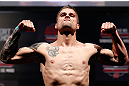 JARAGUA DO SUL, BRAZIL - MAY 17: Jeremy Larsen weighs in during the UFC on FX weigh-in on May 17, 2013 at the Arena Jaragua in Jaragua do Sul, Santa Catarina, Brazil. (Photo by Josh Hedges/Zuffa LLC/Zuffa LLC via Getty Images)