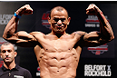 JARAGUA DO SUL, BRAZIL - MAY 17: Gleison Tibau weighs in during the UFC on FX weigh-in on May 17, 2013 at the Arena Jaragua in Jaragua do Sul, Santa Catarina, Brazil. (Photo by Josh Hedges/Zuffa LLC/Zuffa LLC via Getty Images)