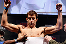 JARAGUA DO SUL, BRAZIL - MAY 17: Luke Rockhold weighs in during the UFC on FX weigh-in on May 17, 2013 at the Arena Jaragua in Jaragua do Sul, Santa Catarina, Brazil. (Photo by Josh Hedges/Zuffa LLC/Zuffa LLC via Getty Images)
